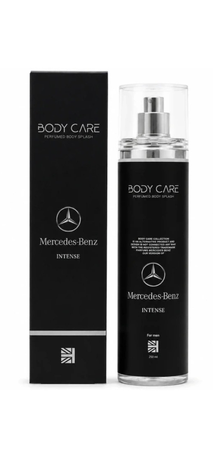 بادی اسپلش مرسدس بنز اینتنس Mercdes-Benz INTENSE بادی کر حجم 250 میل